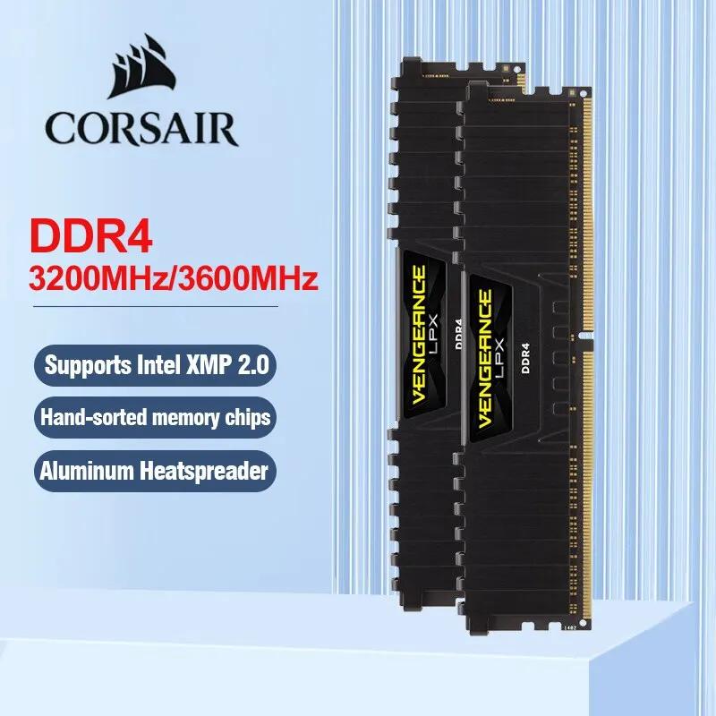Corsair Vengeance LPX ũž ޸, , 16GB, 8GB, DDR4, 3600MHz, 3200MHz, 1.35V